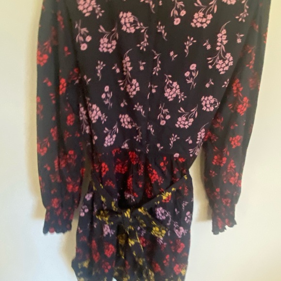 Boden Lyla Tiered Floral midi dress long sleeve pockets 12 - Picture 5 of 5